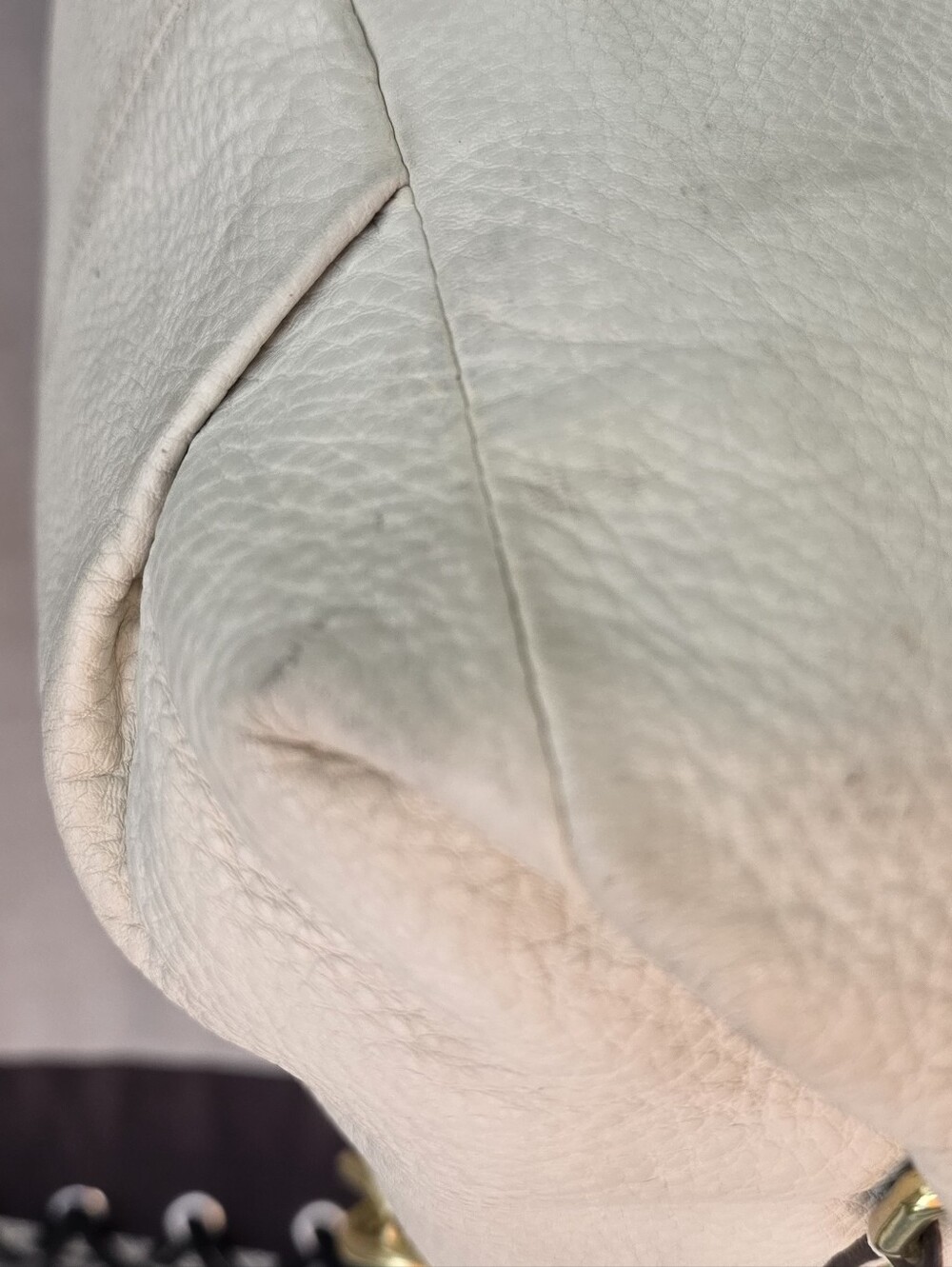 Coach Brook Leather Hobo Cream, Slouchy - Picture 10 of 16